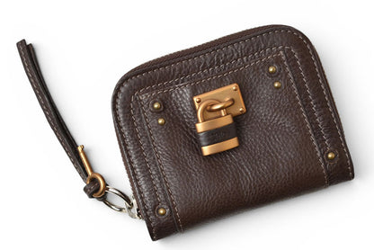 クロエ 財布 Chloe ヴィンテージ 折財布 PADDINGTON /パディントン ブラウン【中古】