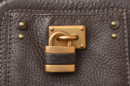 クロエ 財布 Chloe ヴィンテージ 折財布 PADDINGTON /パディントン ブラウン【中古】