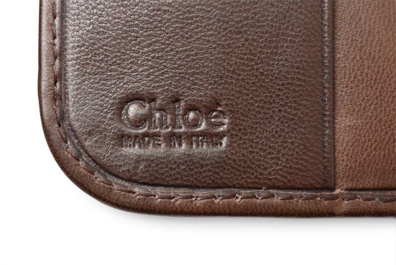 クロエ 財布 Chloe ヴィンテージ 折財布 PADDINGTON /パディントン ブラウン【中古】