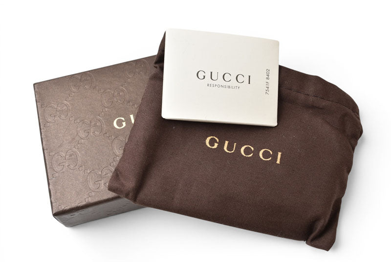 グッチ キーケース/キーホルダー GUCCI 6連 ラブリー 257217 ハートシェープ/インターロッキングG ワインレッド レディース【中古】