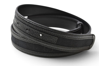 グッチ ベルト ユニセックス GUCCI GGバックル GGブラック/ブラック 114874 サイズ90 アパレル【中古】