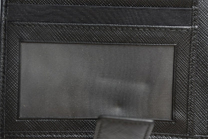 サルヴァトーレフェラガモ 財布/三つ折 Salvatore Ferragamo 折財布 ガンチーニ/ブラック【中古】