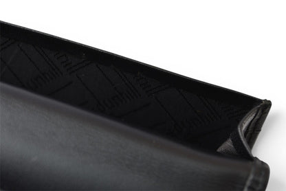 ダンヒル カードケース/名刺入れ dunhill メンズ ブラック レザー ロゴ 【中古】