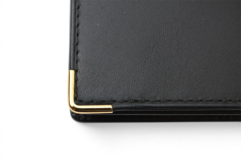 ダンヒル カードケース/名刺入れ dunhill メンズ ブラック レザー ロゴ 【中古】