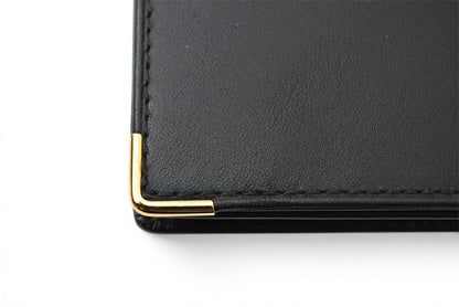ダンヒル カードケース/名刺入れ dunhill メンズ ブラック レザー ロゴ 【中古】