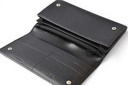 プラダ 財布 PRADA 長財布 M608 SAFFIANO/レザー NERO/ブラック ヴィンテージ【中古】