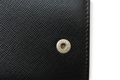 プラダ 財布 PRADA 長財布 M608 SAFFIANO/レザー NERO/ブラック ヴィンテージ【中古】