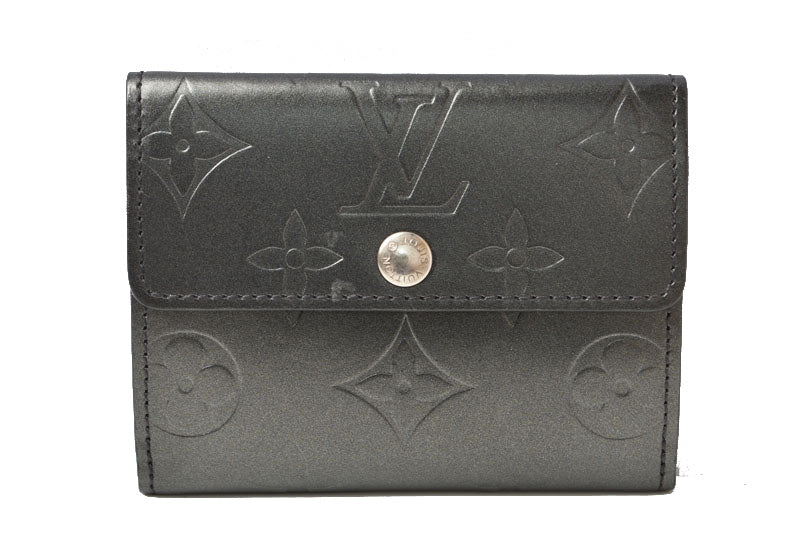 ルイヴィトン コインケース/カードケース LOUIS VUITTON ラドロー M65122 モノグラムマット ノワール【中古】