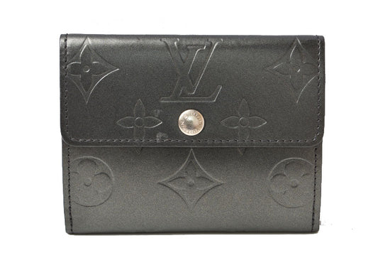 ルイヴィトン コインケース/カードケース LOUIS VUITTON ラドロー M65122 モノグラムマット ノワール【中古】