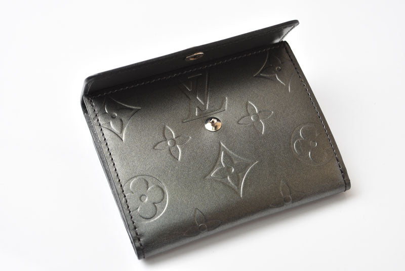 ルイヴィトン コインケース/カードケース LOUIS VUITTON ラドロー M65122 モノグラムマット ノワール【中古】