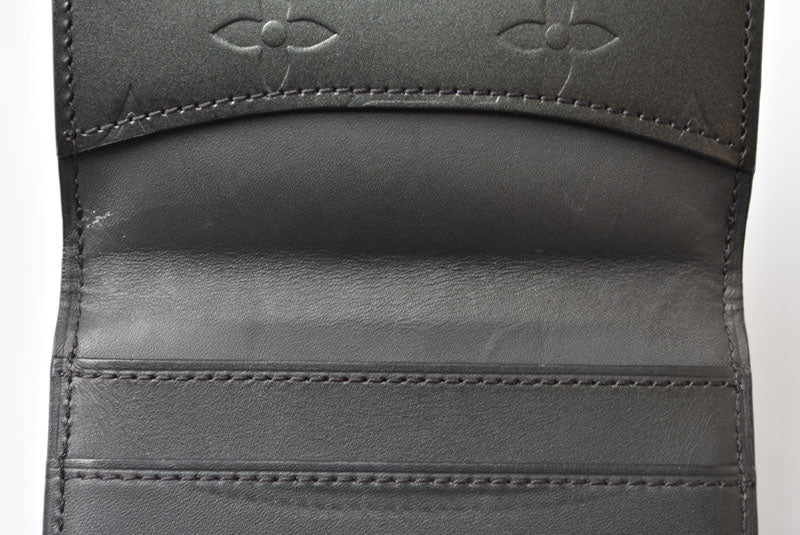 ルイヴィトン コインケース/カードケース LOUIS VUITTON ラドロー M65122 モノグラムマット ノワール【中古】