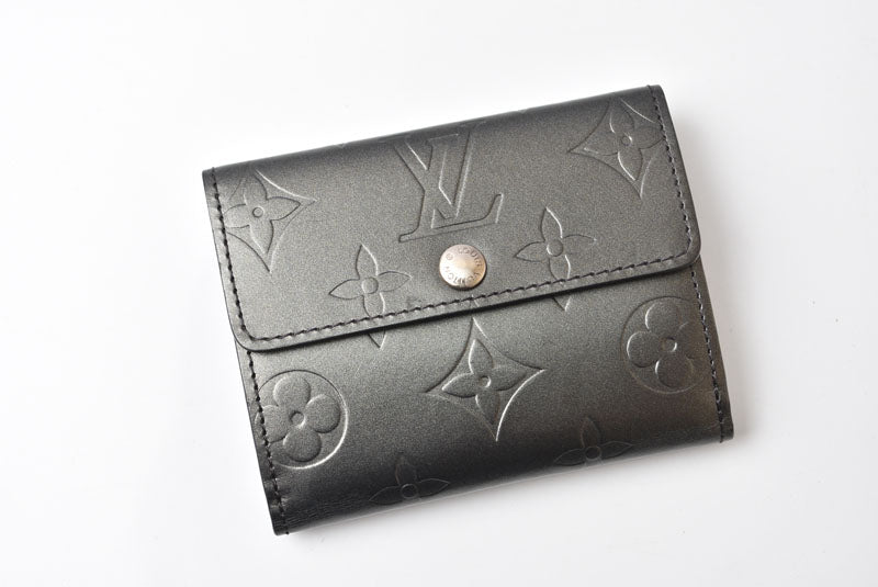 ルイヴィトン コインケース/カードケース LOUIS VUITTON ラドロー M65122 モノグラムマット ノワール【中古】