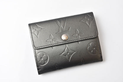 ルイヴィトン コインケース/カードケース LOUIS VUITTON ラドロー M65122 モノグラムマット ノワール【中古】