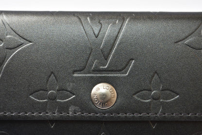 ルイヴィトン コインケース/カードケース LOUIS VUITTON ラドロー M65122 モノグラムマット ノワール【中古】