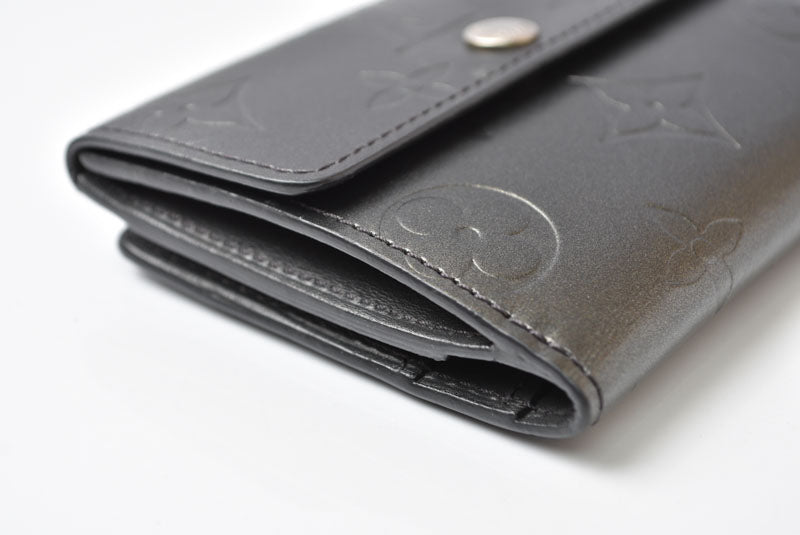 ルイヴィトン コインケース/カードケース LOUIS VUITTON ラドロー M65122 モノグラムマット ノワール【中古】