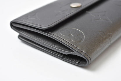 ルイヴィトン コインケース/カードケース LOUIS VUITTON ラドロー M65122 モノグラムマット ノワール【中古】