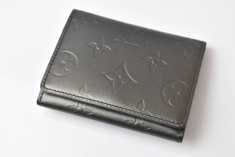 ルイヴィトン コインケース/カードケース LOUIS VUITTON ラドロー M65122 モノグラムマット ノワール【中古】