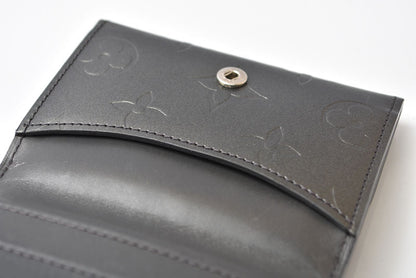 ルイヴィトン コインケース/カードケース LOUIS VUITTON ラドロー M65122 モノグラムマット ノワール【中古】