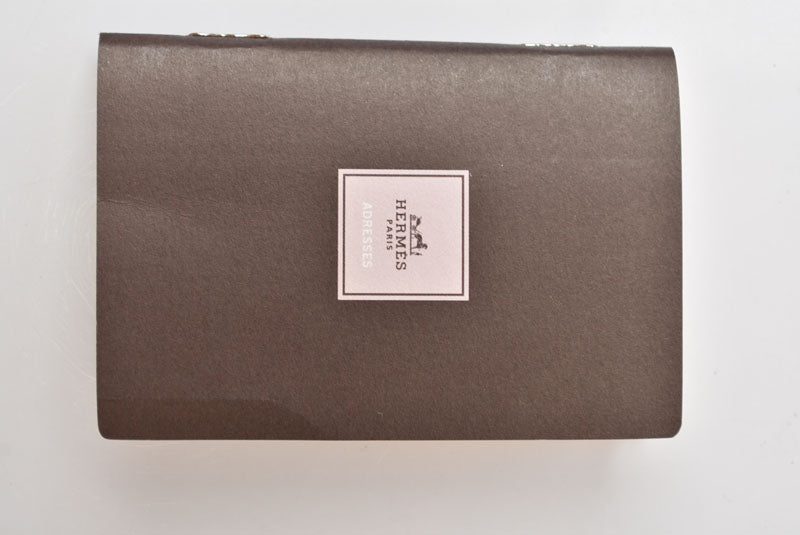 エルメス アジェンダプチ/手帳カバー/ダイアリー/カードケース HERMES ヴィンテージ トゴ ブルージーン □I刻印【中古】