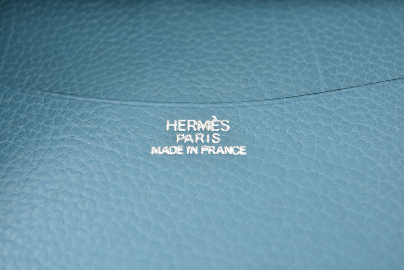 エルメス アジェンダプチ/手帳カバー/ダイアリー/カードケース HERMES ヴィンテージ トゴ ブルージーン □I刻印【中古】