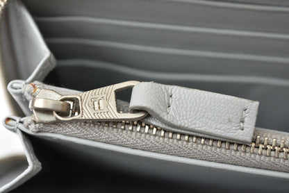 バレンシアガ 財布 BALENCIAGA 長財布/クラシックコンチネンタル 286092 ヴィンテージ ライトグレー【中古】