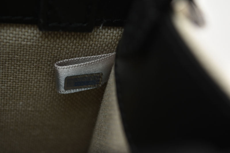 ジミーチュウ 未使用 ミニ N/S ショルダーバッグ/クロスボディバッグ 2WAY キャンバス/レザー Jimmy Choo MINI N S TOTE レディース【中古】