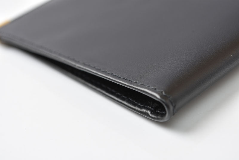 ダンヒル 財布/札入れ dunhill 長財布 メンズ ブラック レザー ロゴ 【中古】