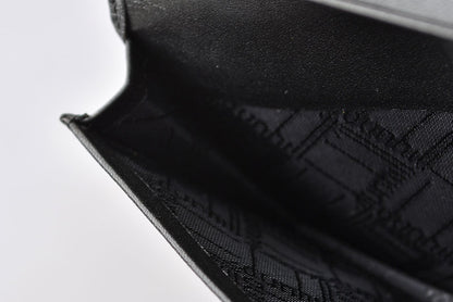 ダンヒル カードケース/名刺入れ dunhill メンズ ブラック レザー ロゴ 【中古】