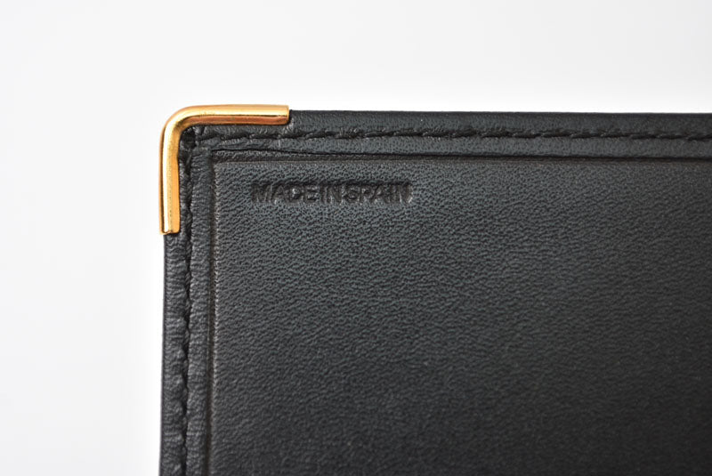 ダンヒル カードケース/名刺入れ dunhill メンズ ブラック レザー ロゴ 【中古】