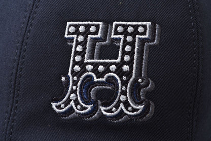 エルメス キャップ/帽子 HERMES キャップ セレナ Hエレクトリック サイズ57 コットン ネイビー メンズ/レディース【中古】