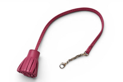 エルメス ブックマーク/チャーム HERMES カルメンチータ GRAND POMPON/グランポンポン 23 ピンク【中古】