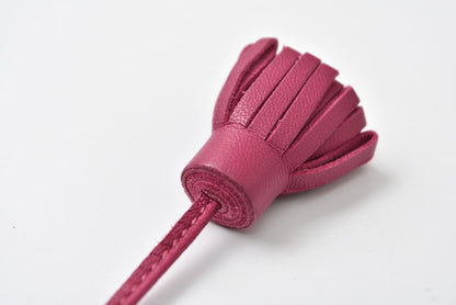 エルメス ブックマーク/チャーム HERMES カルメンチータ GRAND POMPON/グランポンポン 23 ピンク【中古】