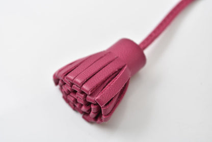 エルメス ブックマーク/チャーム HERMES カルメンチータ GRAND POMPON/グランポンポン 23 ピンク【中古】
