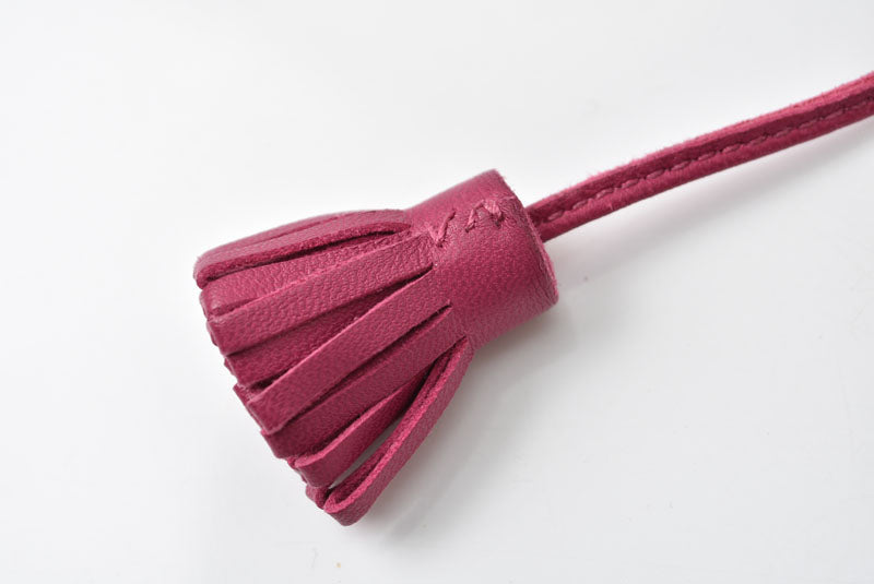 エルメス ブックマーク/チャーム HERMES カルメンチータ GRAND POMPON/グランポンポン 23 ピンク【中古】