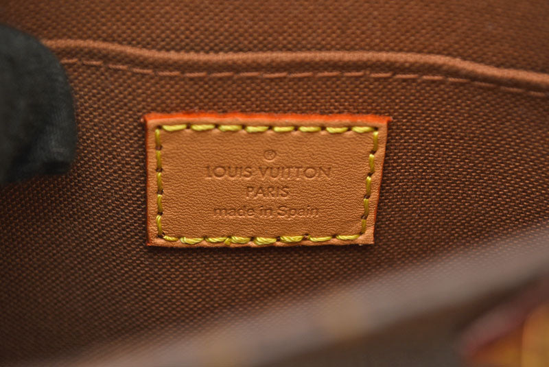 ルイヴィトン モノグラム LOUIS VUITTON プティット・サックプラ ハンドバッグ/ショルダーバッグ 2WAY M69442 ブラウン【中古】