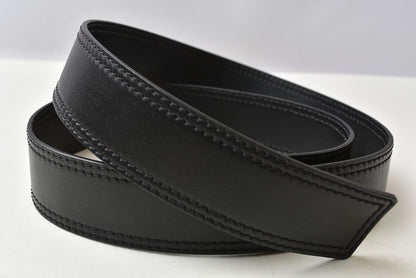 ディオール ベルト Christian Dior レザー ブラック シルバー金具 メンズ ビジネス フォーマル【中古】
