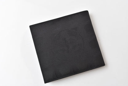 シャネル 二つ折り財布 CHANEL ヴィンテージ ニュートラベルライン ココマーク ブラック メンズ/レディース【中古】