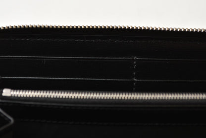 グッチ 財布 673003 インターロッキングG GGスプリーム 長財布 ラウンドファスナー GGグレー/ブラック メンズ レディース GUCCI【中古】