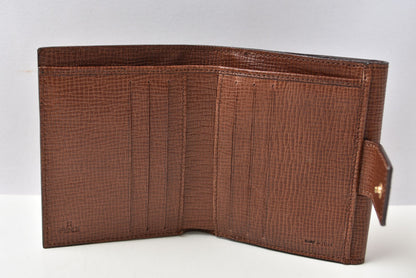 フェンディ 財布/二つ折 FENDI 折財布 8M0188 ZUCCA/ズッカ柄 ベージュ/ブラウン【中古】
