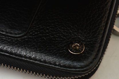 シャネル 財布 CHANEL ヴィンテージ 長財布 CCステッチ/ココマーク ブラック【中古】