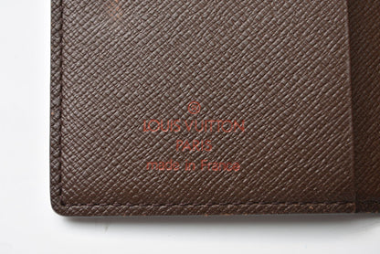ルイヴィトン システム手帳カバー/アジェンダ/カードケース LOUIS VUITTON アジェンダミニ ダミエ R20705【中古】