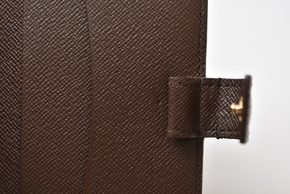ルイヴィトン システム手帳カバー/アジェンダ/カードケース LOUIS VUITTON アジェンダミニ ダミエ R20705【中古】