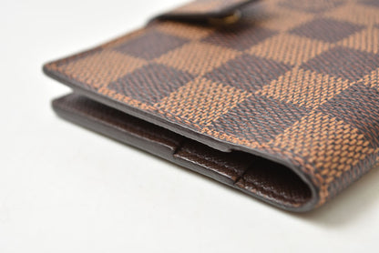 ルイヴィトン システム手帳カバー/アジェンダ/カードケース LOUIS VUITTON アジェンダミニ ダミエ R20705【中古】