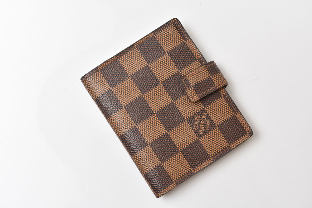 ルイヴィトン システム手帳カバー/アジェンダ/カードケース LOUIS VUITTON アジェンダミニ ダミエ R20705【中古】