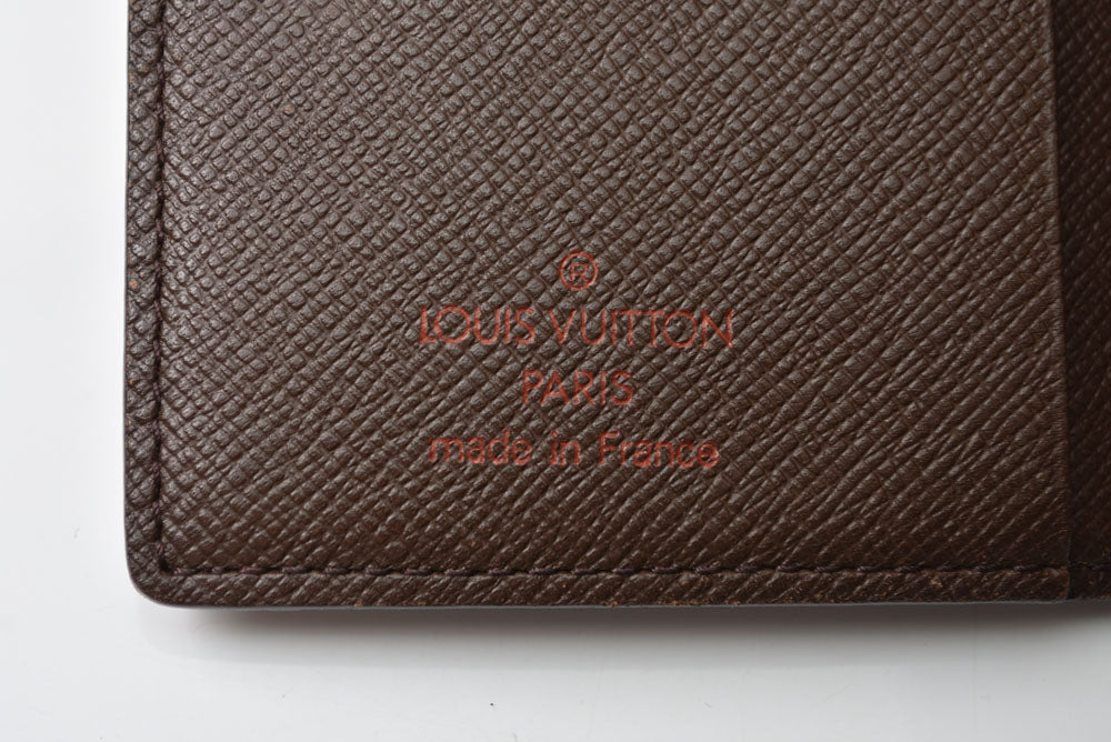 ルイヴィトン システム手帳カバー/アジェンダ/カードケース LOUIS VUITTON アジェンダミニ ダミエ R20705【中古】