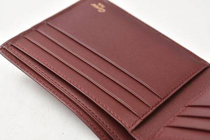 カルティエ 折財布/二つ折り財布 ヴィンテージ Cartier 財布 メンズ マスト ドゥ カルティエ ボルドー L3000079【中古】