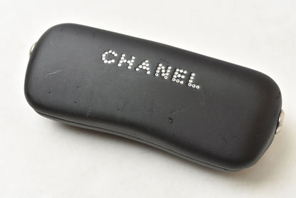 シャネル サングラス/アイウェア CHANEL 4123-B ブラック/ラインストーン レディース【中古】