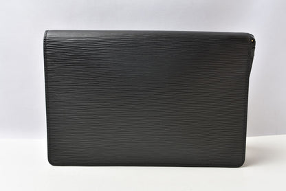 ルイヴィトン セカンドバッグ/クラッチバッグ ヴィンテージ LOUIS VUITTON エピ ポシェット セリエ ドラゴンヌ M52612 ノワール ブラック メンズ レディース【中古】