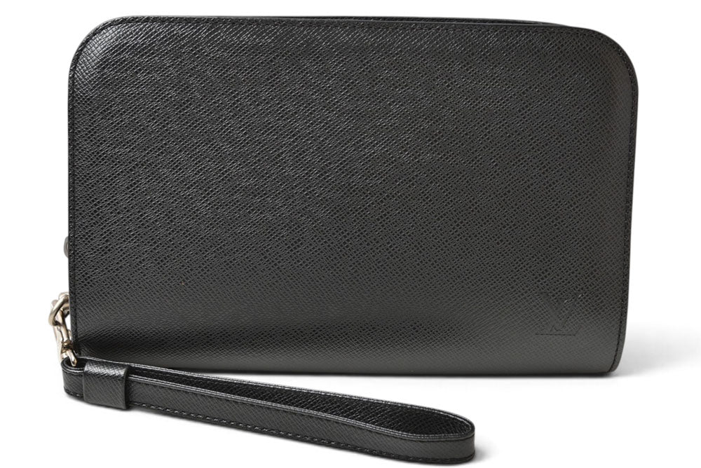 ルイヴィトン クラッチバッグ/セカンドバッグ LOUIS VUITTON バイカル タイガ M30182 アルドワーズ ブラック メンズ【中古】