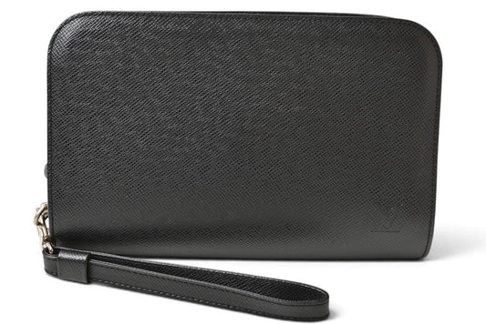 ルイヴィトン クラッチバッグ/セカンドバッグ LOUIS VUITTON バイカル タイガ M30182 アルドワーズ ブラック メンズ【中古】